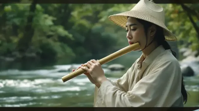 竹笛悠扬 - 轨道影院竹影清风影像