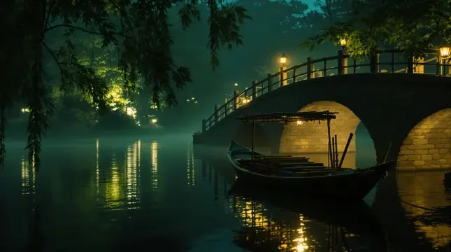 夜泊枫桥 - 轨道影院竹影清风影像