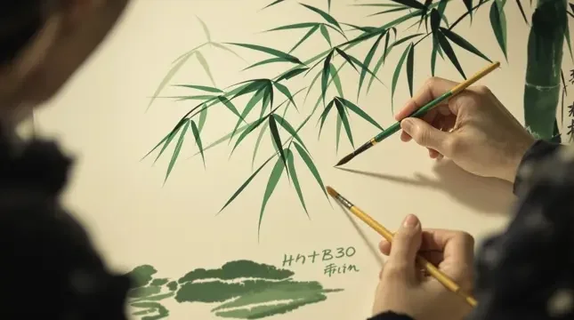 墨竹丹青 - 轨道影院竹影清风影像