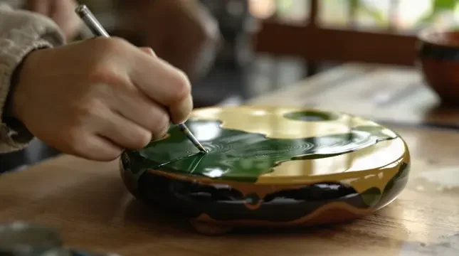 漆艺流光 - 轨道影院竹影清风影像